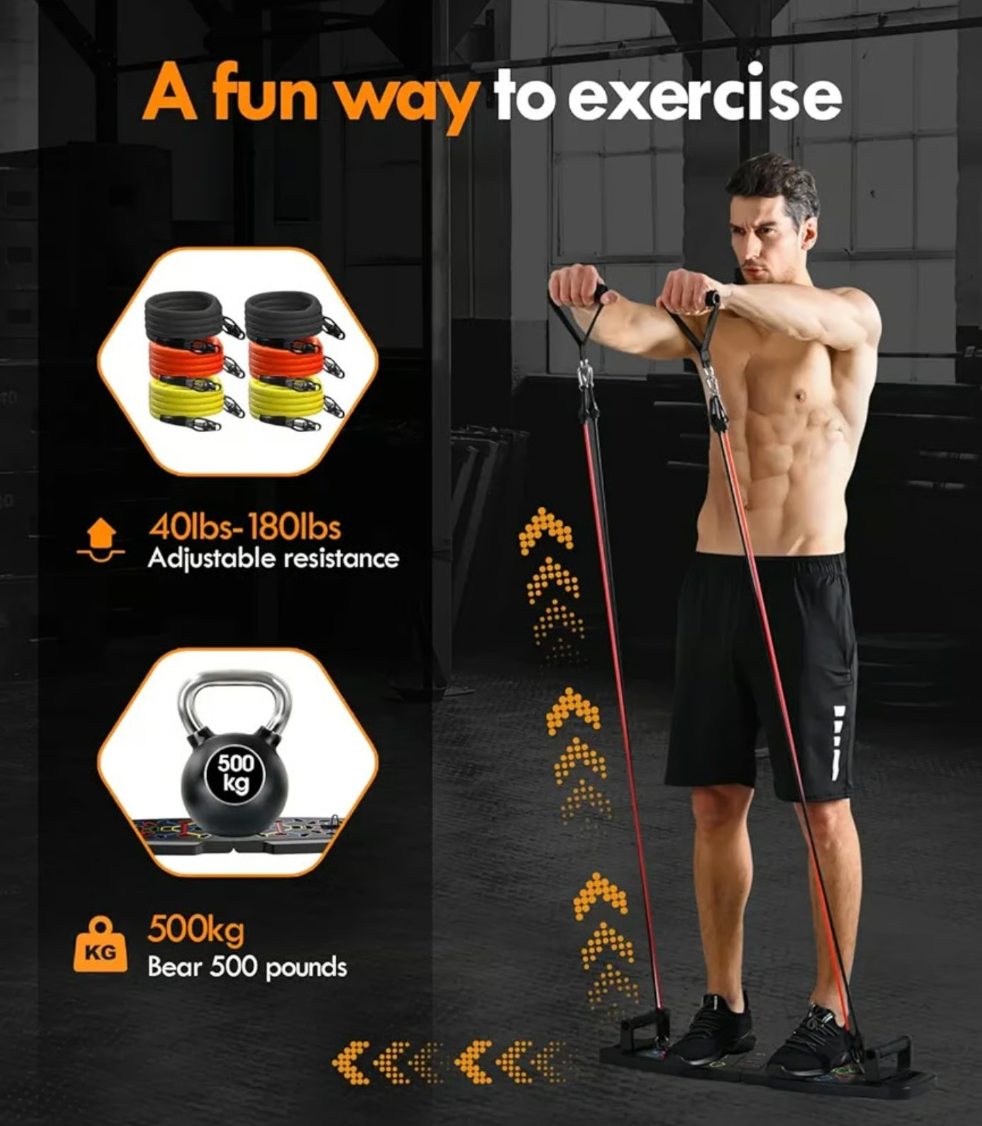 Push Up BoardHome GymPortable Exercise