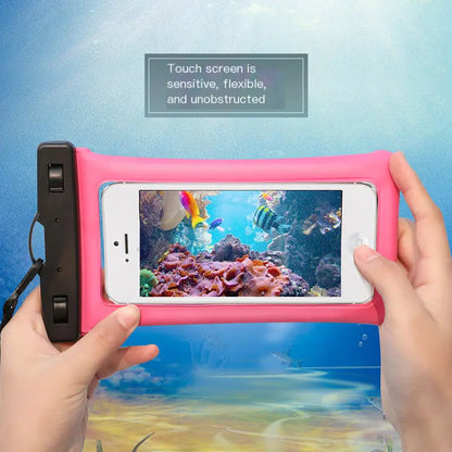 New Touchscreen Waterproof Phone Bag for Swimming