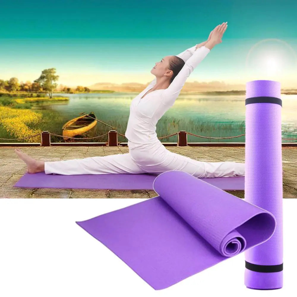 Eco-Friendly Odorless TPE Yoga Mat for Fitness