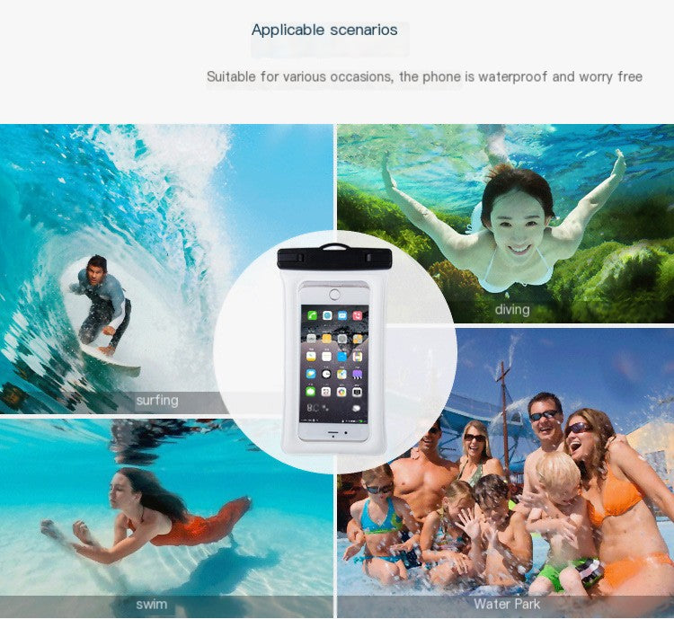 New Touchscreen Waterproof Phone Bag for Swimming