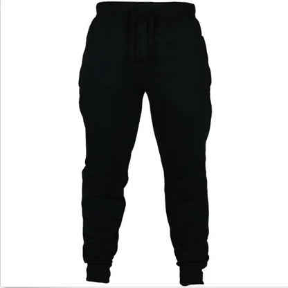 Men's Plus Size Solid Color Fitness Sweatpants